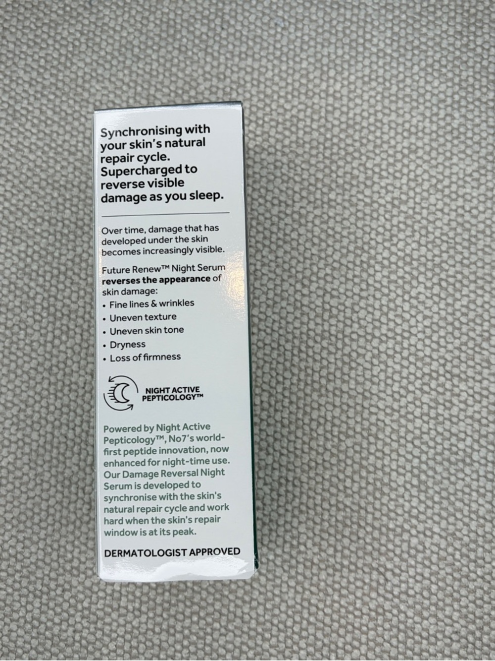 No7 Future Renew Damage Reversal Night Serum - NEW - Picture 3 of 5